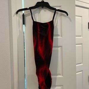 Red & Black Speedo Endurance One Piece